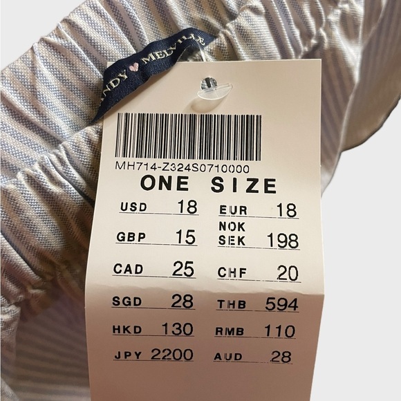 Brandy Melville Women’s Keira Pajama Short Stripes Small Medium - Picture 7 of 10